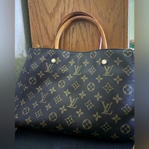 Louis Vuitton vintage 13ch Mm Montaigne Monogram authentic bag with date code